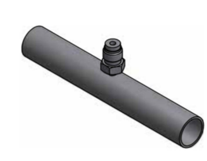 5/8" X 1/4" PURGE TEE BA