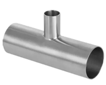 1/2" X 3/8" REDUCING TEE, SS316L, EP