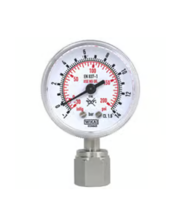 WIKA Pressure Gauge Type: 230.15 2" - 1/4"
