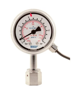NAKANO Pressure Switch Lower Mount -30IN.HG 160PSI & BAR UHP 2